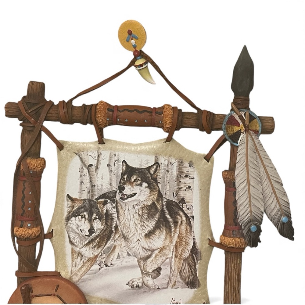 Bradford Exchange Wall Plaque limited-Edition Native American-Inspired Style New - Picture 2 of 11